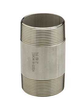 Picture of NIPPLE SS316 BSP THREADED 150LB 80 x SWAGE