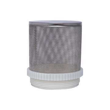 Picture of Non-return Valve spare,Natco,Foot valve filter,
DN15mm, screwed BSP male,304 stainless steel sieve
plastic thread