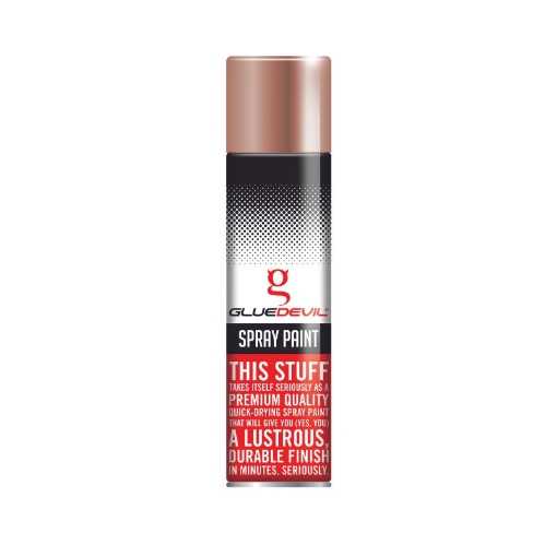 Picture of SPRAY PAINT BRONZE Q:300ML GLUEDEVIL