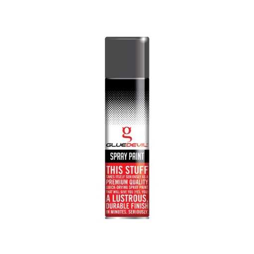 Picture of SPRAY PAINT GREY PRIMER Q:300ML GLUEDEVIL