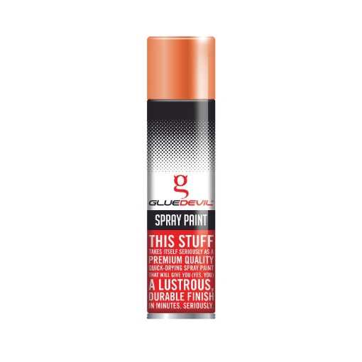 Picture of SPRAY PAINT ORANGE Q:300ML GLUEDEVIL