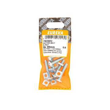 Picture of GUTTER BOLT & NUT 6X30MM Q:8 EUREKA