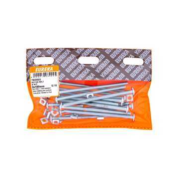 Picture of GUTTER BOLT & NUT 6X100MM Q:15 EUREKA