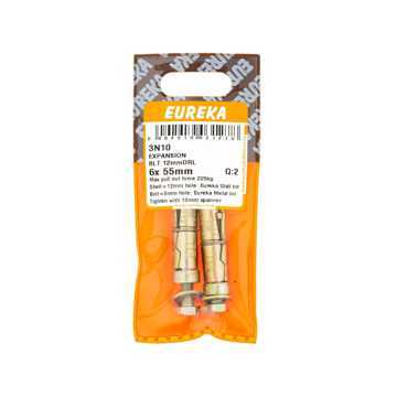 Picture of EUREKA EXPANSION BOLT 6X55MM Q:2
