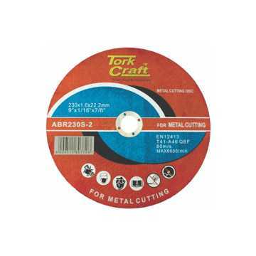 Picture of CUTTING DISC STEEL AND STAINLESS STEEL 230X1.6MM TORK CRAFT