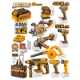 Picture of LITHIUM-ION 20V CORDLESS INDUSTRIAL 9 PIECE POWER TOOL COMBO KIT:
INCLUDES CIRCULAR SAW, ROTARY HAMMER, ANGLE GRINDER, BRUSHLESS CORDLESS
IMPACT DRILL, SHEET SANDER, HEAT GUN, WORK LAMP, BLOWER, IMPACT WRENCH
400Nm AND ACCESSORIES PACKED IN A CANVAS BAG INGCO


