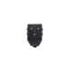 Picture of ELECTRICAL COUPLER DOUBLE JANUS 16AMP BLACK RUBBER COMPOSITE