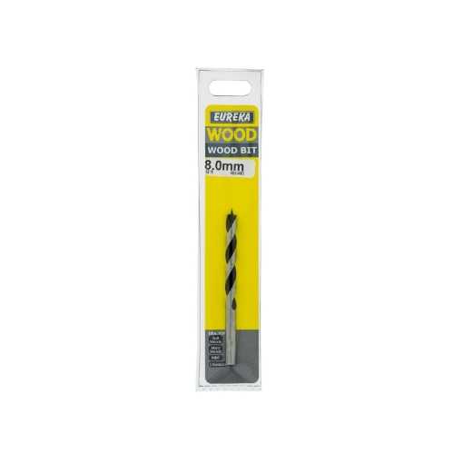 Picture of DRILL BIT WOOD HIGH SPEED 8.0MM EUREKA