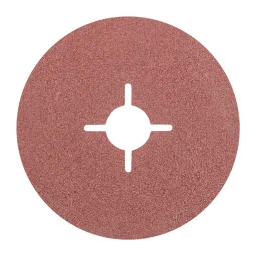 Picture of ABRASIVE DISC FIBRE (FS) ALUMINIUM-OXIDE 115MM 80 GRIT Q:25 PFERD