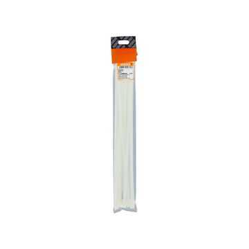 Picture of CABLE TIE WHITE 7.2X400MM Q:25 EUREKA