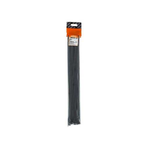 Picture of CABLE TIE BLACK 7.2X400MM Q:25 EUREKA