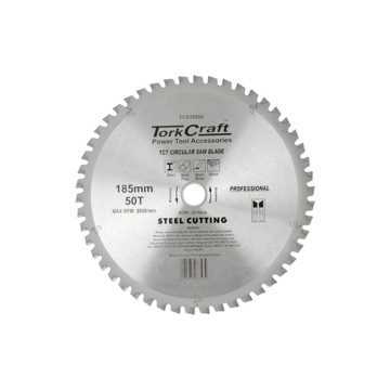 Picture of CUTTING BLADE TUNGSTEN CARBIDE TIPPED FOR STEEL CUTTING 185MMX50 TEETH 20/16 TORK CRAFT