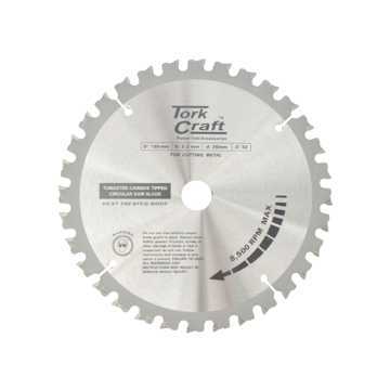 Picture of CUTTING BLADE TUNGSTEN CARBIDE TIPPED FOR STEEL CUTTING 185MMX32T 20/16
TORK CRAFT