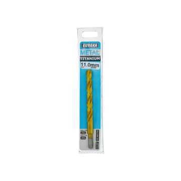 Picture of DRILL BIT HSS (HIGH SPEED STEEL) TITAN GOLD 11.0MM EUREKA