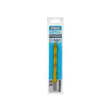 Picture of DRILL BIT HSS (HIGH SPEED STEEL) TITAN GOLD 11.5MM EUREKA