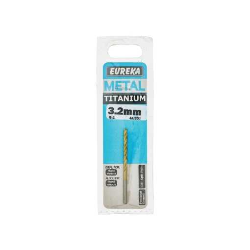 Picture of DRILL BIT HSS (HIGH SPEED STEEL) TITAN GOLD 3.2MM EUREKA