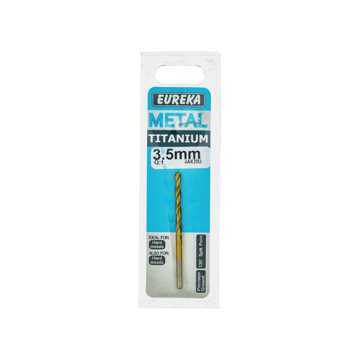Picture of DRILL BIT HSS (HIGH SPEED STEEL) TITAN GOLD 3.5MM EUREKA