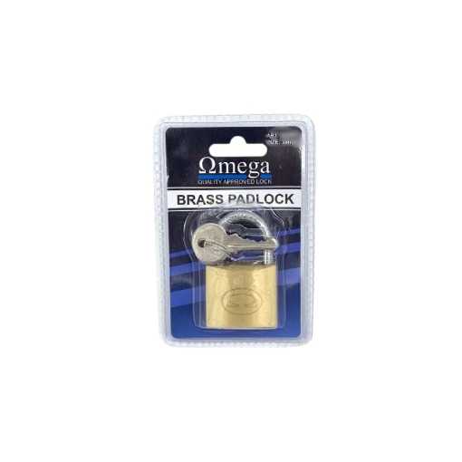 Picture of PADLOCK BRASS 38MM OMEGA