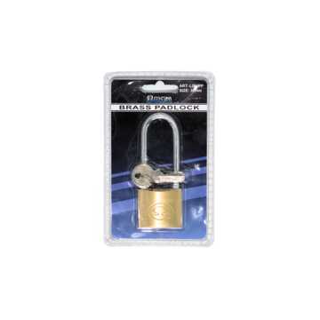 Picture of PADLOCK BRASS LONG SHACKLE 38MM OMEGA