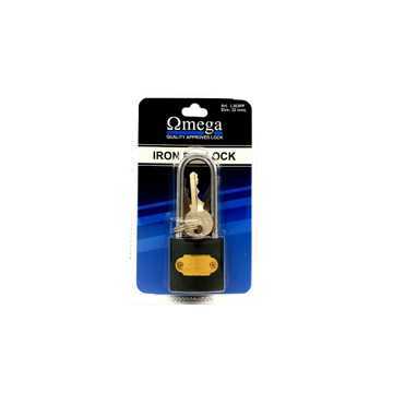 Picture of PADLOCK IRON LONG SHACKLE 32MM OMEGA