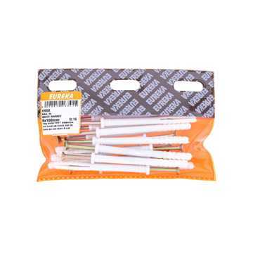 Picture of NAIL IN WHITE RIMMED 8X100MM Q:15 EUREKA