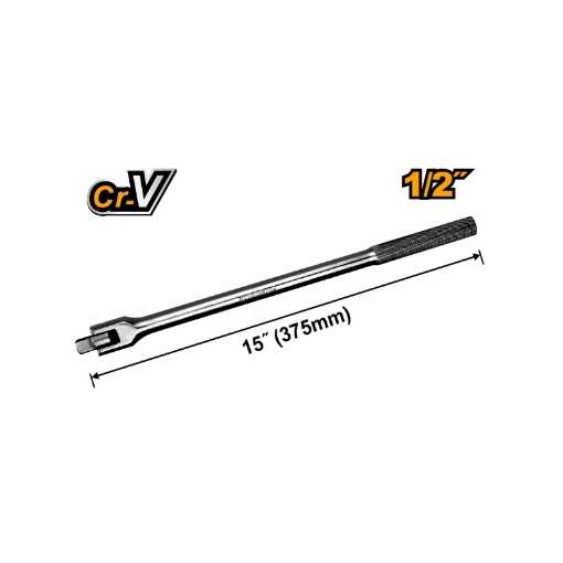 Picture of POWER BAR FLEXIBLE HANDLE 375MM INGCO