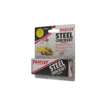 Picture of EPOXY QUICKSET STEEL Q:36ML PRATLEY