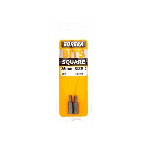 Picture of BIT SQUARE 25MM SIZE 2 SCREW 4-5MM Q:2 EUREKA