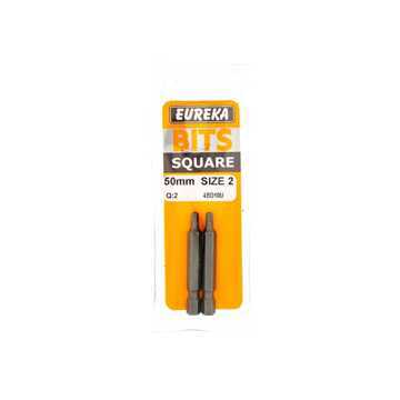 Picture of BIT SQUARE 50MM SIZE 2 SCREW 4-5MM Q:2 EUREKA
