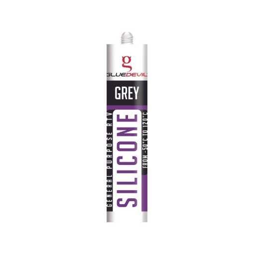 Picture of SILICONE GD7 GENERAL PURPOSE GREY 260ML GLUEDEVIL