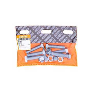 Picture of SET SCREW & NUT GALVANISED 12X50MM Q:6 EUREKA