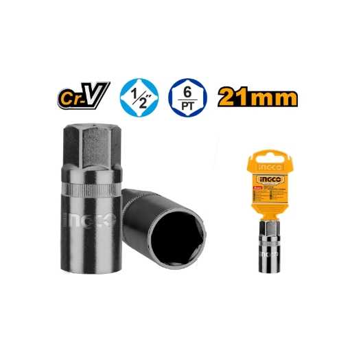 Picture of SOCKET SPARK PLUG 21MM INGCO