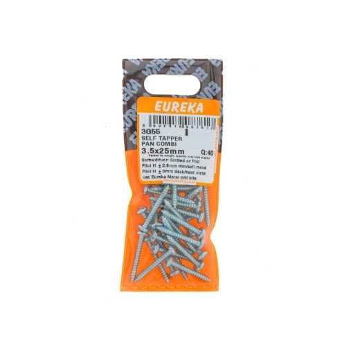 Picture of SELF TAPPING SCREW PAN HEAD COMBINATION 3.5X25MM Q:40 EUREKA
