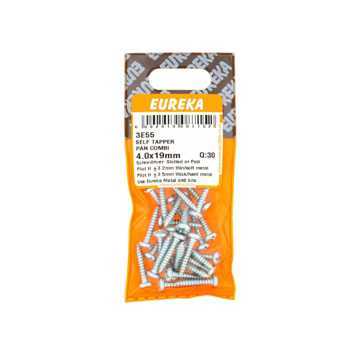 Picture of SELF TAPPING SCREW PAN HEAD COMBINATION 4.0X19MM Q:30 EUREKA