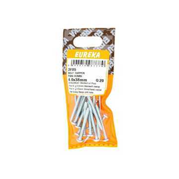 Picture of SELF TAPPING SCREW PAN HEAD COMBINATION 4.0X38MM Q:20 EUREKA