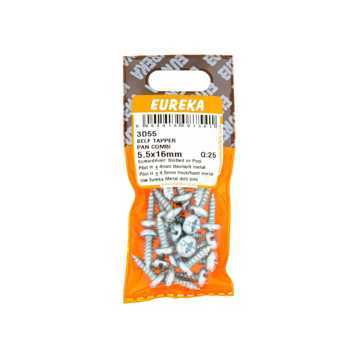 Picture of SELF TAPPING SCREW PAN HEAD COMBINATION 5.5X16MM Q:25 EUREKA