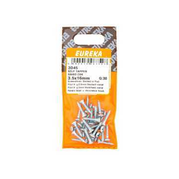 Picture of SELF TAPPING SCREW RAISED COUNTERSUNK 3.5X16MM Q:30 EUREKA