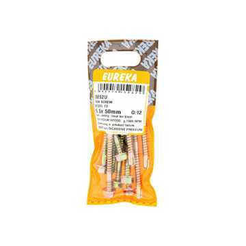 Picture of ROOF SCREW STEEL CLASS 3 YELLOW PASSIVATED 5.5X50MM Q:12 EUREKA
