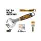 Picture of WRENCH ADJUSTABLE SOFT GRIP CHROME VANADIUM 250MM (MAX OPENING 40MM) INGCO