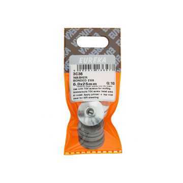 Picture of WASHER BONDED EVA GALVANISED 6.0X25MM Q:10 EUREKA