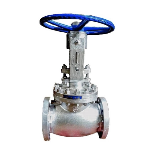 Picture of Globe valve, L&T, 250mm, 150#, WCB, Trim 5, MESC Specification, with gearbox