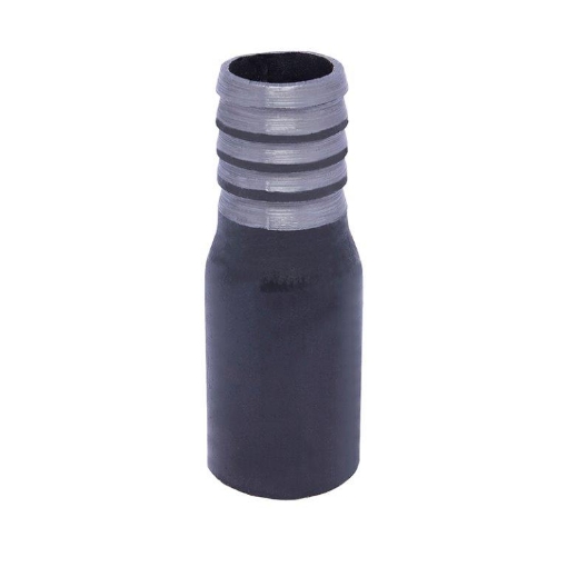 Picture of NIPPLE WROUGHT STEEL BLACK 20 x SWAGE ONE END PLAIN ONE END
