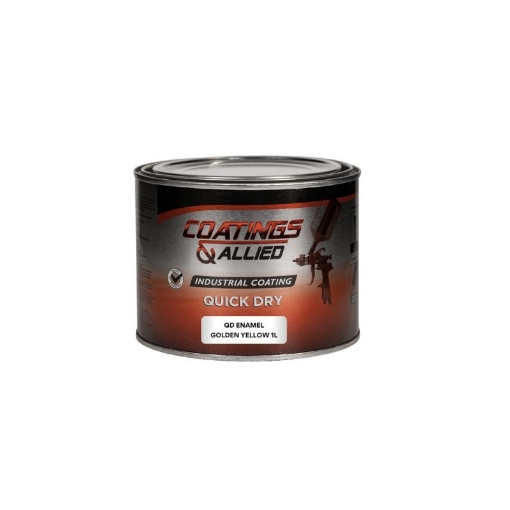 Picture of PAINT QUICK-DRYING (QD) GOLDEN YELLOW Q:1L COATINGS & ALLIED