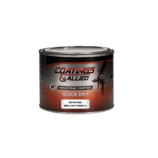 Picture of PAINT QUICK-DRYING (QD) BRILLIANT GREEN Q:1L COATINGS & ALLIED