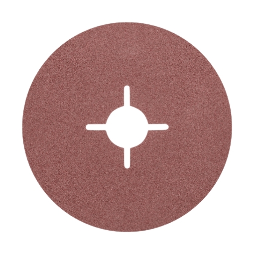 Picture of ABRASIVE DISC FIBRE (FS) ALUMINIUM-OXIDE 115MM 100 GRIT Q:25 PFERD