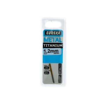 Picture of DRILL BIT HSS (HIGH SPEED STEEL) TITAN GOLD 1.2MM Q:2 EUREKA