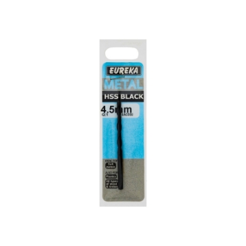 Picture of DRILL BIT HSS (HIGH SPEED STEEL) BLACK 4.5MM EUREKA
