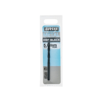 Picture of DRILL BIT HSS (HIGH SPEED STEEL) BLACK 5.0MM EUREKA