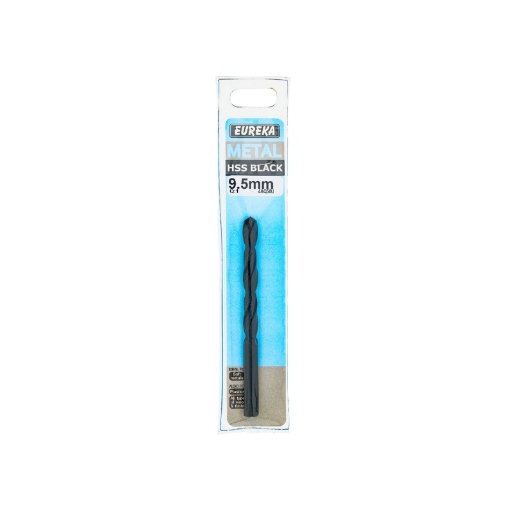 Picture of DRILL BIT HSS (HIGH SPEED STEEL) BLACK 9.5MM EUREKA