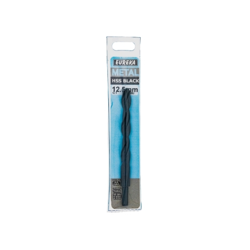 Picture of DRILL BIT HSS (HIGH SPEED STEEL) BLACK 12.5MM EUREKA